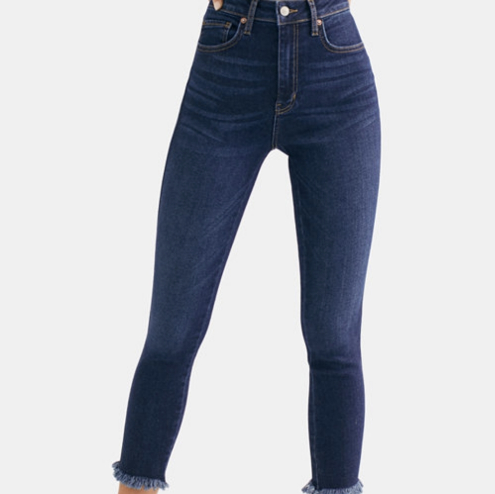 Free People - High Rise Raw Hem Jegging 👖